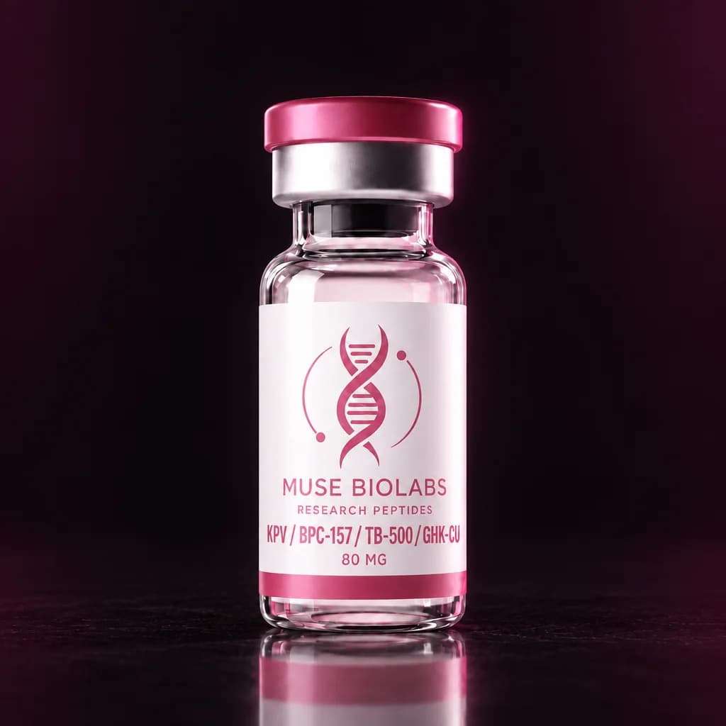 KPV / BPC-157 / TB-500 / GHK-CU (KLOW Blend) – Premium Research Peptide